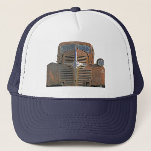 Rostiger LKW Truckerkappe