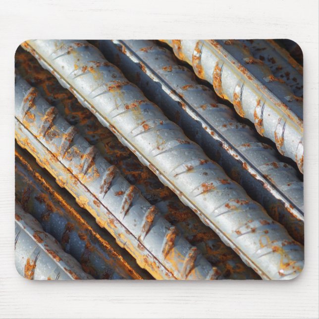 Rostiger Rebar Mousepad (Vorne)