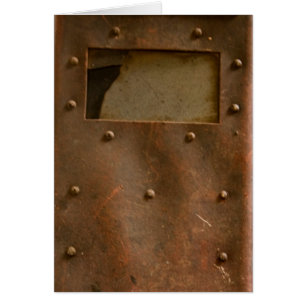 Rostiger Schweißenssturzhelm