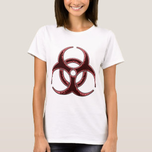 Rostiges Biogefahrensymbol T-Shirt