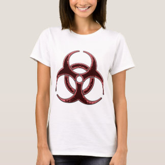 Rostiges Biogefahrensymbol T-Shirt