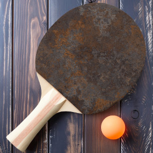 Rostiges Blech Tischtennis Schläger