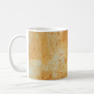 rostiges Muster und Background abstrakt, altert, k Kaffeetasse