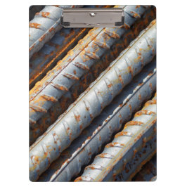 Rostiges Rebar-Klemmbrett Klemmbrett