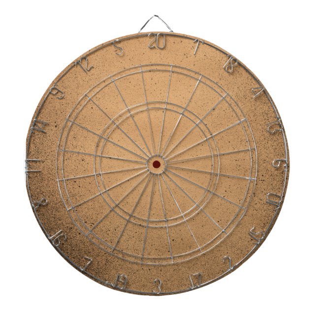 Rostiges Steampunk-Dartscheibe Dartscheibe (vorne)