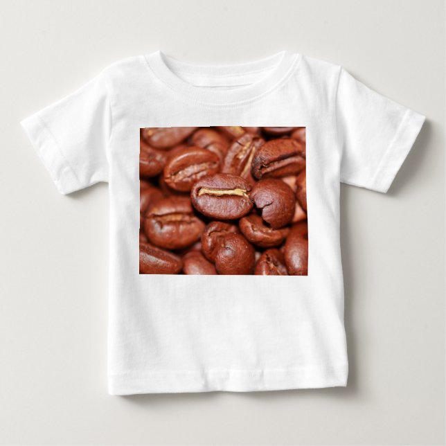 Röstkaffee Baby T-shirt (Vorderseite)