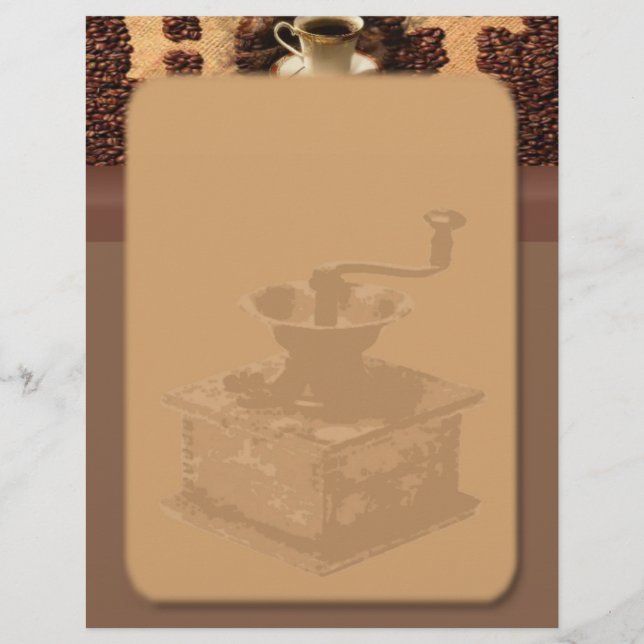 Röstkaffee Flyer (Vorne)