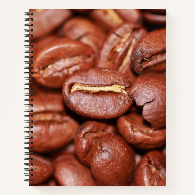 Röstkaffee Notizbuch (Vorderseite)