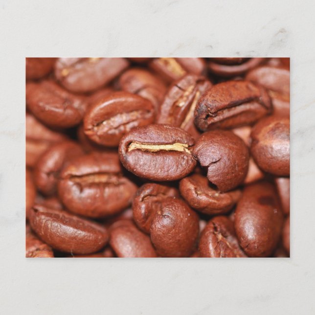 Röstkaffee Postkarte (Vorderseite)