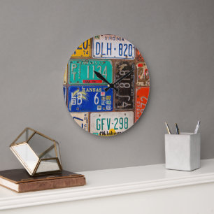 Rostmarkenkollektion Große Wanduhr