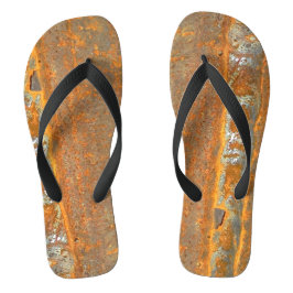 Rostmetall Flip Flops