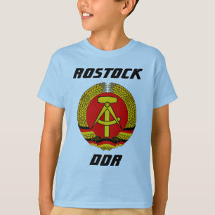 Rostock, DDR, Rostock, Sozialistin Ostdeutschland T-Shirt