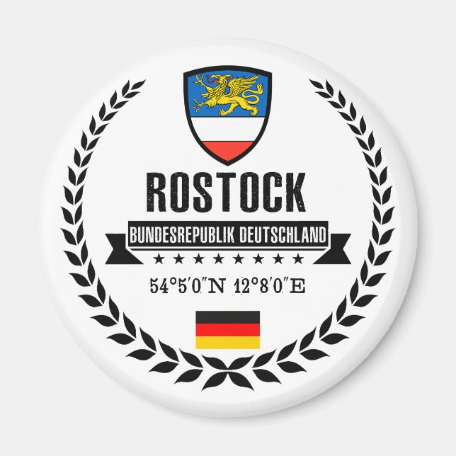 Rostock Magnet (Vorne)