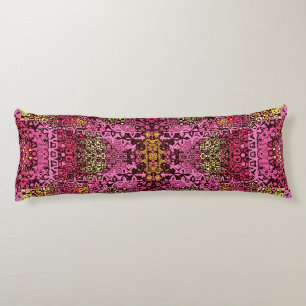 Rostviolett Boho Tapestry Kissen Kissen.