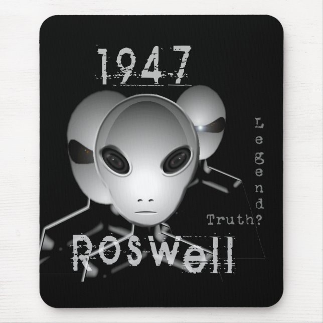 Roswell 1947 mousepad (Vorne)