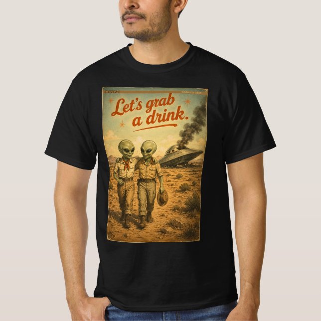 Roswell 40-50s T-Shirt (Vorderseite)