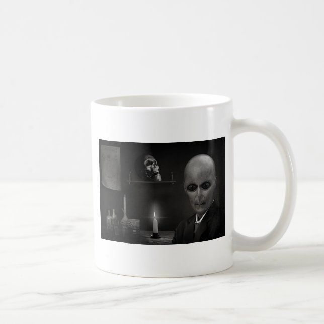 Roswell Alien Kaffeetasse (Rechts)