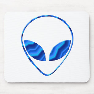 Roswell alien-Mausunterlage Mousepad