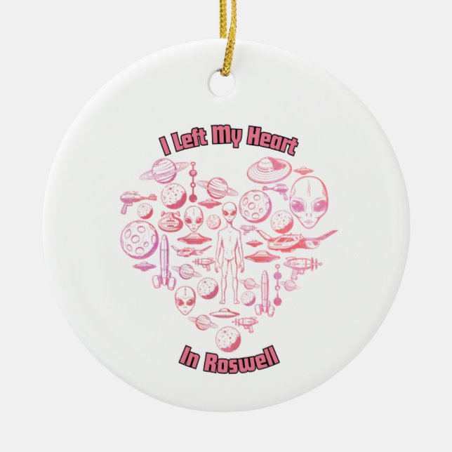 Roswell Alien Ornament (Vorne)