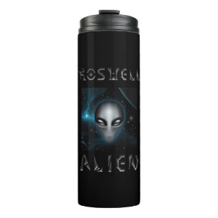 Roswell Alien Water Bottle Thermosbecher