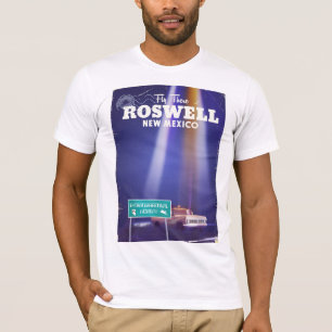 Roswell Außerirdische Highway Reiseplakat T-Shirt