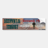 Roswell Autoaufkleber 1947