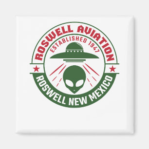 Roswell Aviation wurde 1947 gegründet Magnet