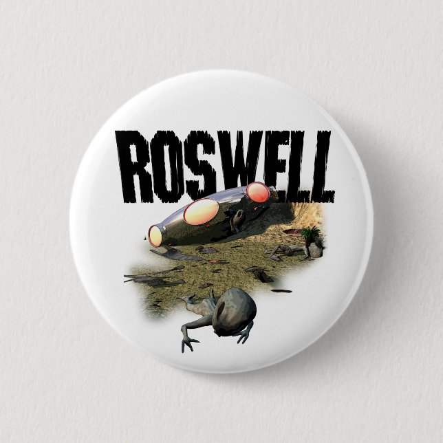Roswell Button (Vorderseite)