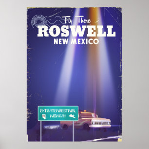Roswell Extraterrestriale Highway-Poster Poster