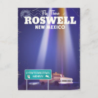 Roswell Extraterrestriale Highway-Poster