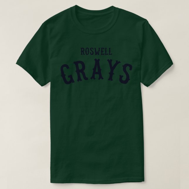 Roswell Grays Baseball Jersey T-Shirt (Design vorne)