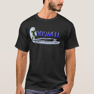 Roswell Halluzination im Blau T-Shirt
