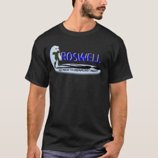 Roswell Halluzination im Blau T-Shirt