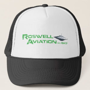 Roswell Luftfahrt Truckerkappe