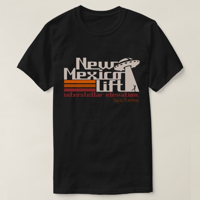 Roswell lustiges neues mexico T-Shirt (Design vorne)