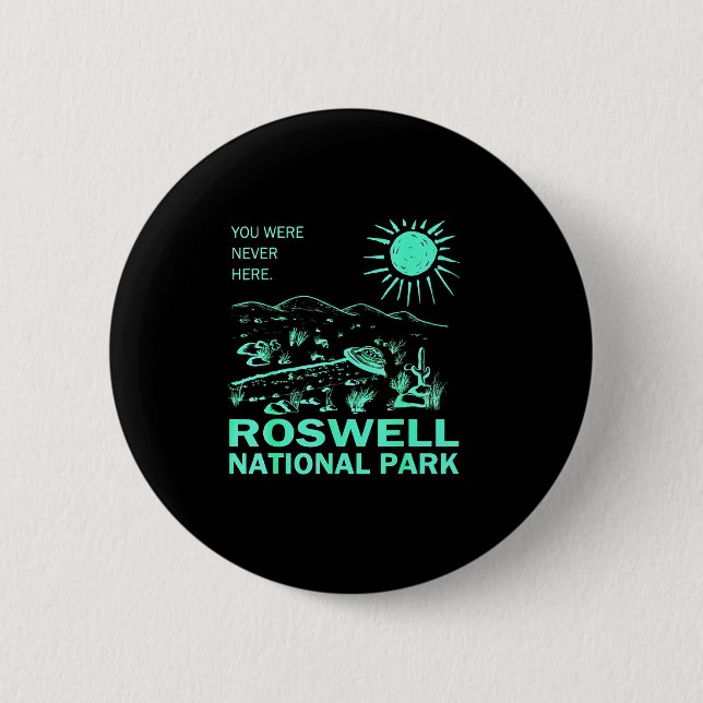 Roswell National Park New Mexico  Button (Vorderseite)