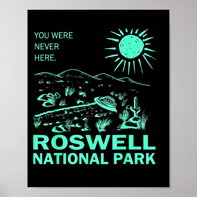 Roswell National Park New Mexico  Poster (Vorne)
