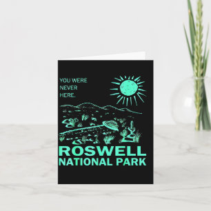Roswell Nationalpark New Mexico  Karte