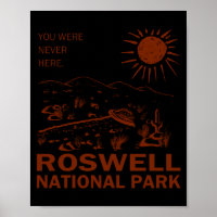 Roswell Nationalpark UFO fliegende Untertasse Auße