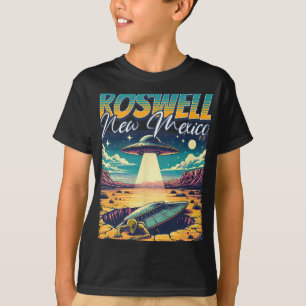 Roswell New Mexico 1947 Außerirdische Entführung U T-Shirt