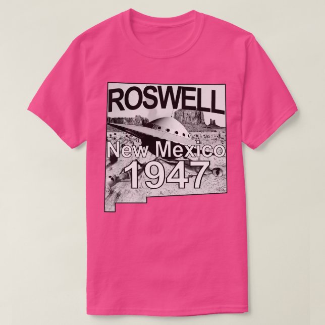 Roswell New Mexico 1947 T-Shirt (Design vorne)