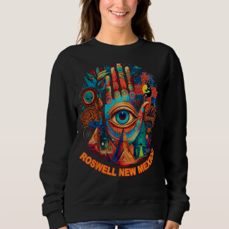 Roswell New Mexico 1947 UFO Crash Alien Gedenken Sweatshirt
