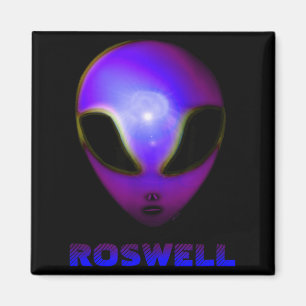 Roswell New Mexico Außerirdischer Magnet