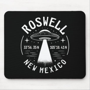 Roswell New Mexico Außerirdischer Ufo Bereich 51  Mousepad