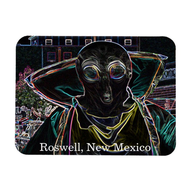 Roswell, New Mexico Magnet (Horizontal)
