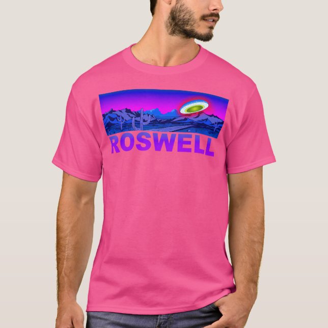 Roswell New Mexico Ufos T-Shirt (Vorderseite)