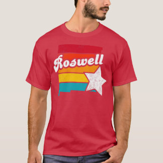 Roswell New Mexico Vintag Beunruhigtes Souvenir 2 T-Shirt