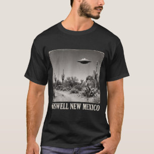 Roswell New Mexico Wüsten-Ufo-Alien-Vintage T-Shirt