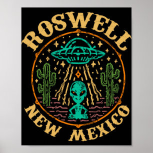 Roswell Nm 1947 - Lustiges Roswell Aviation New Me Poster