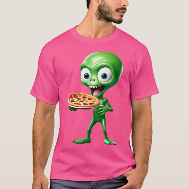 Roswell Pizza T-Shirt (Vorderseite)
